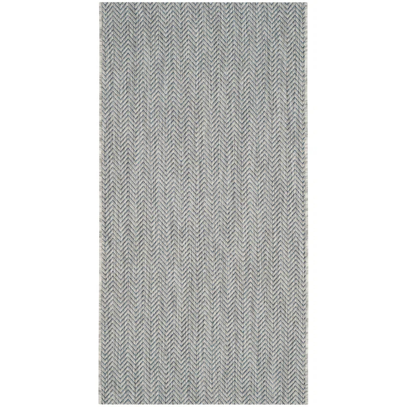 Arneshia Gray/Navy Indoor/Outdoor Rug | Wayfair North America