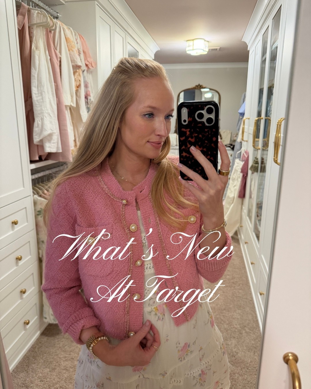 Rounding up what’s new at Target for spring! I shared a detailed quality and sizing review of the pieces on my YouTube channel (it’s Amanda John) 