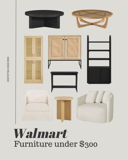Walmart furniture finds under $300!

#livingroom #cabinet #chair #coffeetable #endtable

#LTKstyletip #LTKfamily #LTKhome