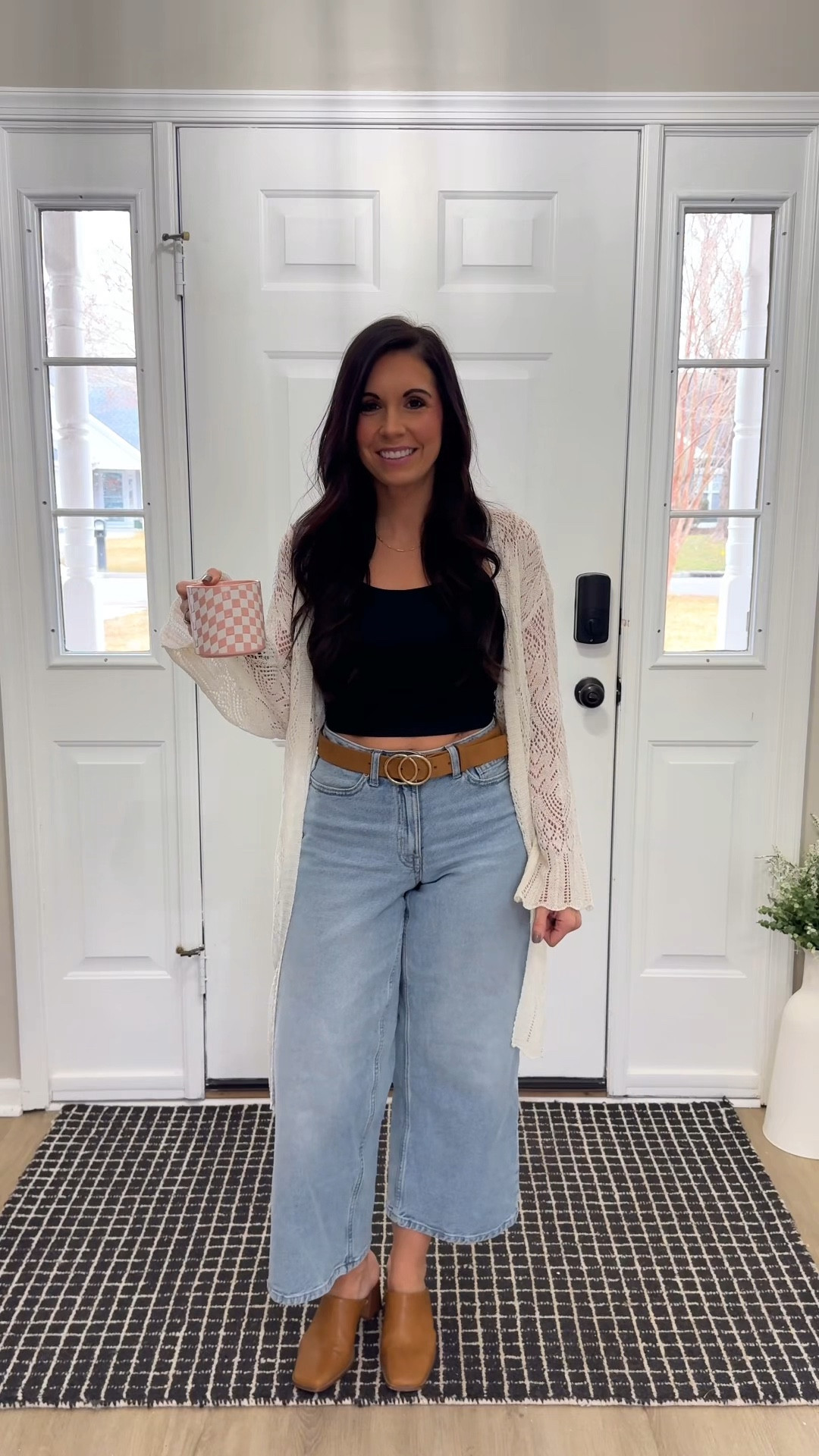 Wednesdays petite work attire. This Amazon denim is so good! 🔥
Pants size: 2 
Tank; medium (runs small) 
Shoes: 6.5
Cardigan old, linked similarr

#LTKWorkwear #LTKootd #LTKPetite