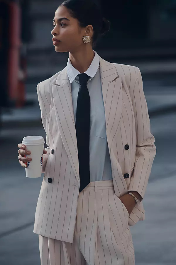 The Avery Oversized Blazer Jacket by Maeve | Anthropologie (US)