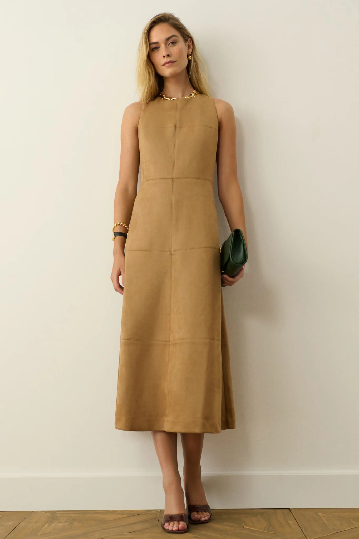 Buck Vegan Suede Manon Dress | Tuckernuck (US)