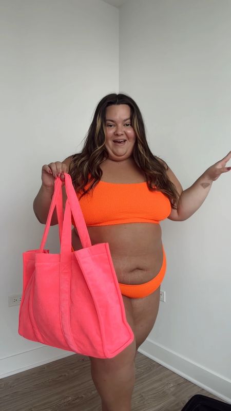 Plus size orange bikini size 18
from Lane Bryant! 

#LTKswim #LTKunder50 #LTKcurves