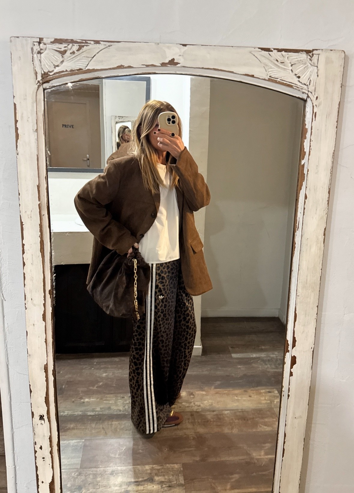 Pantalon satin léopard 

#LTKfrance #LTKstyletip #LTKautumn
