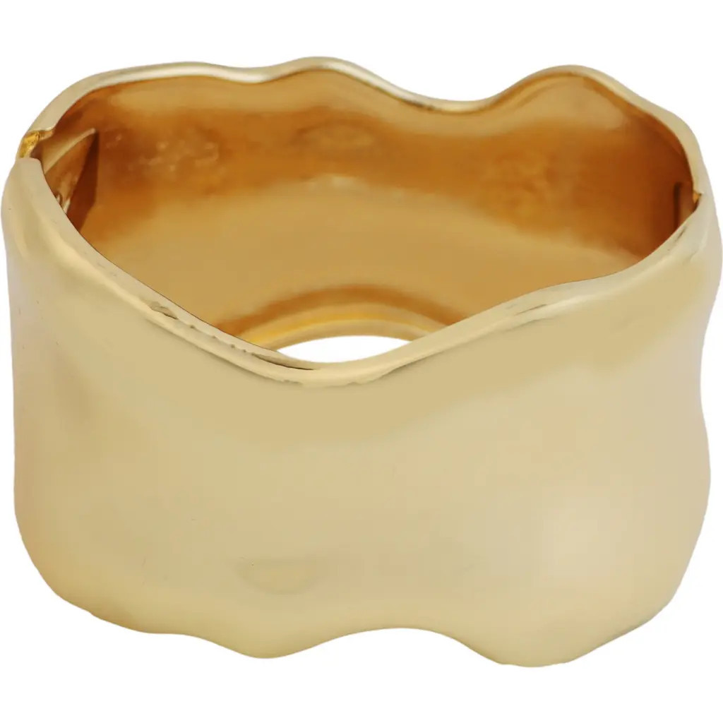 Panacea Hammered Bangle in Gold at Nordstrom | Nordstrom