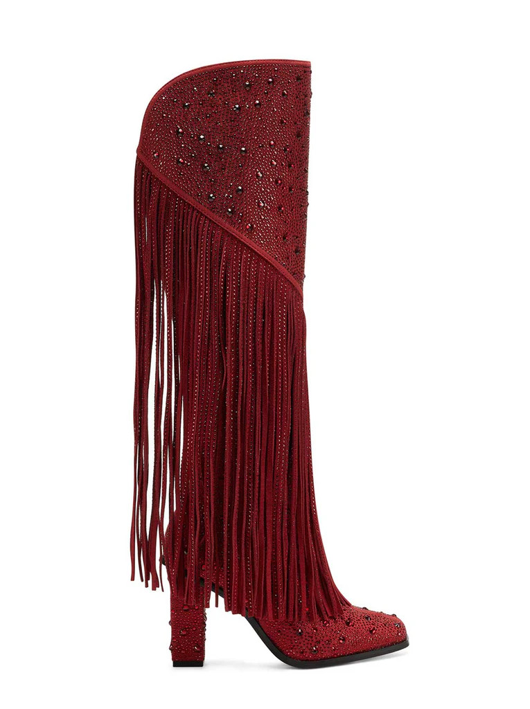 Asire Boot in Lux Red | Jessica Simpson E Commerce