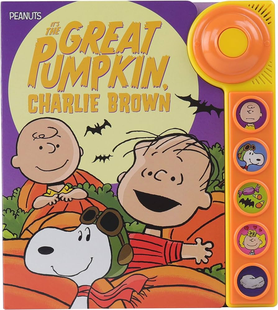 Peanuts - It's the Great Pumpkin, Charlie Brown - Doorbell Sound Book - PI Kids | Amazon (US)