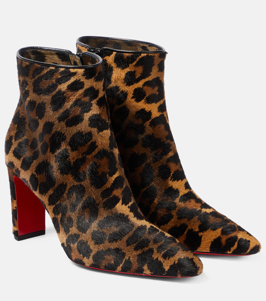 Christian Louboutin Suprabooty 85 leopard-print ankle boots | Mytheresa (US/CA)