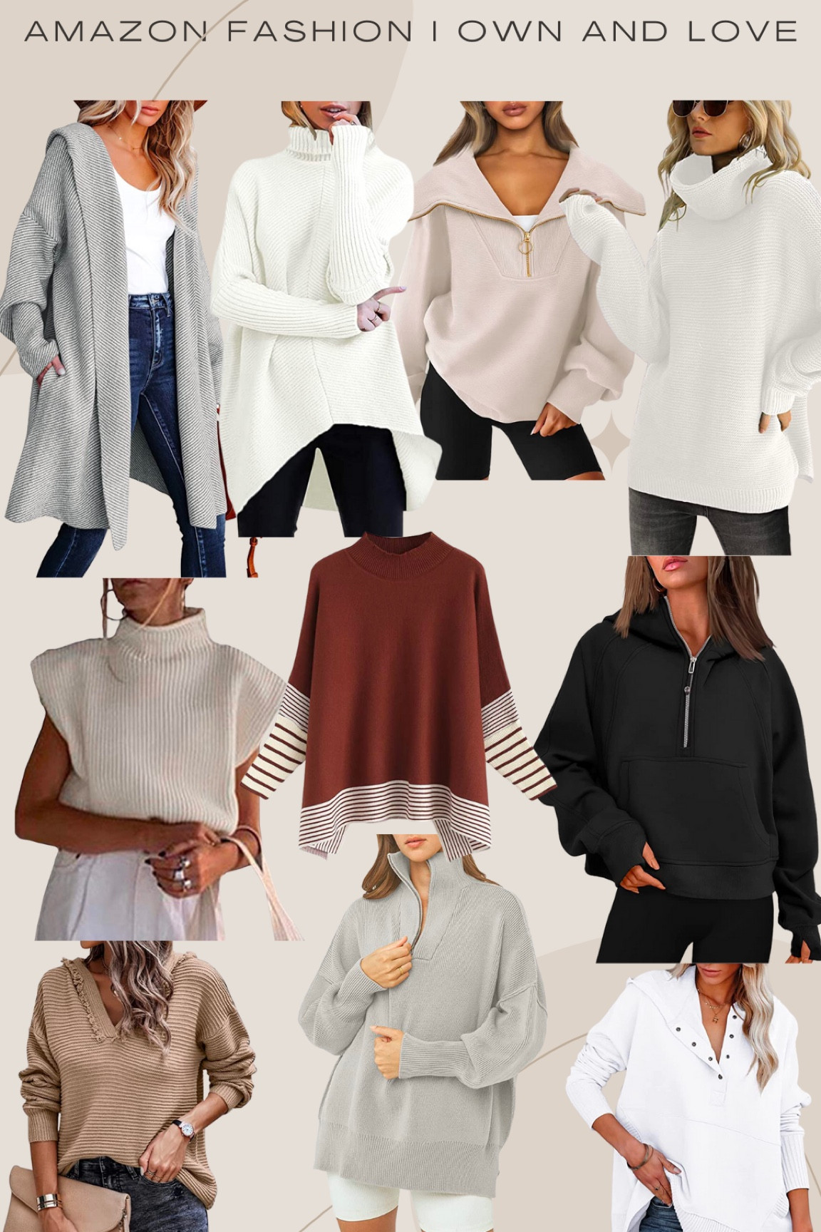 Amazon fashion / sweaters / Black Friday deals 
I wear a small in everything 


#LTKsalealert #LTKstyletip #LTKunder50