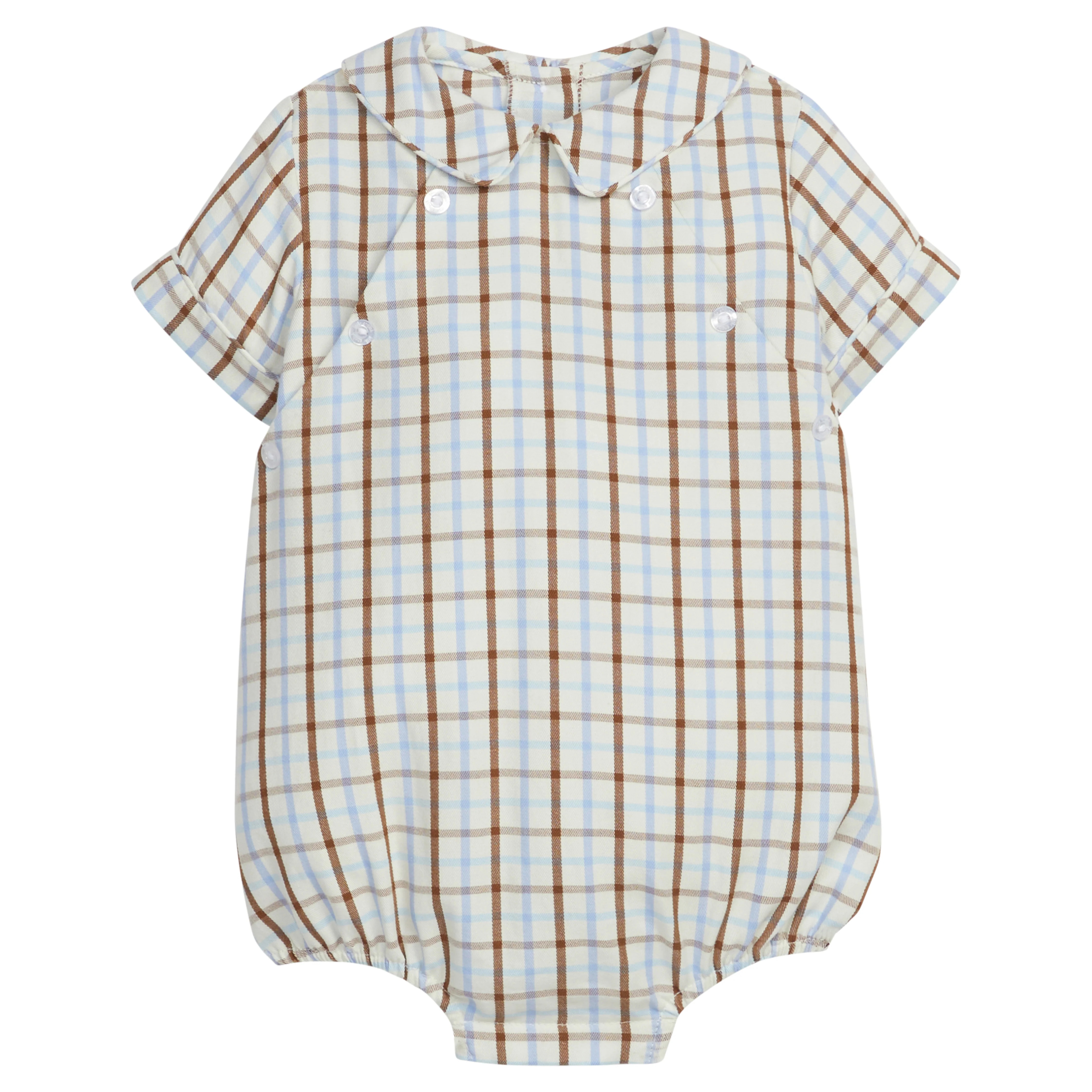 Walker Bubble - Brownfield Plaid | Little English