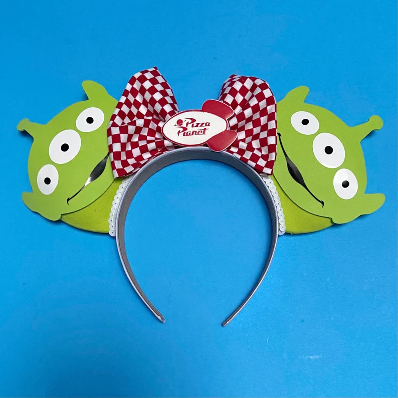 Toy Story Alien Ears / Toy Story Ears / Pizza Planet / Little Green Men Inspired Mickey Ears | Etsy (US)