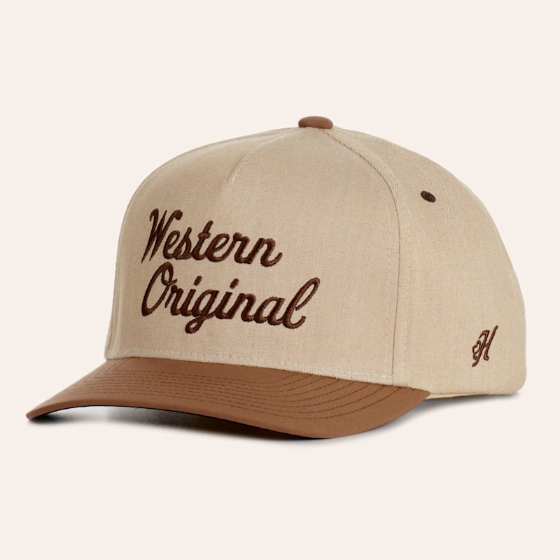Hooey Western OG Tan & Brown Curved Bill Cap | Cavender's