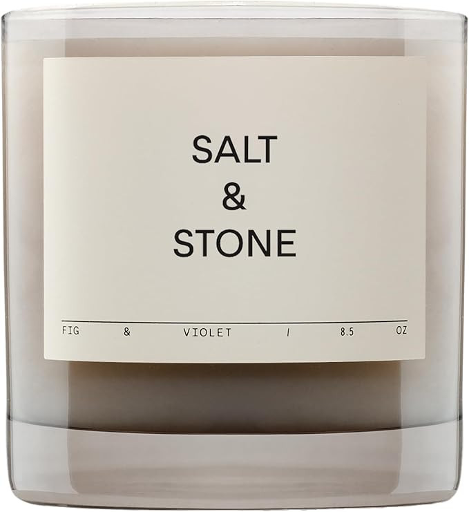 SALT & STONE Scented Candle for Women & Men | Hand-Poured, Aromatic & Fragrant | Coconut & Soy Bl... | Amazon (US)