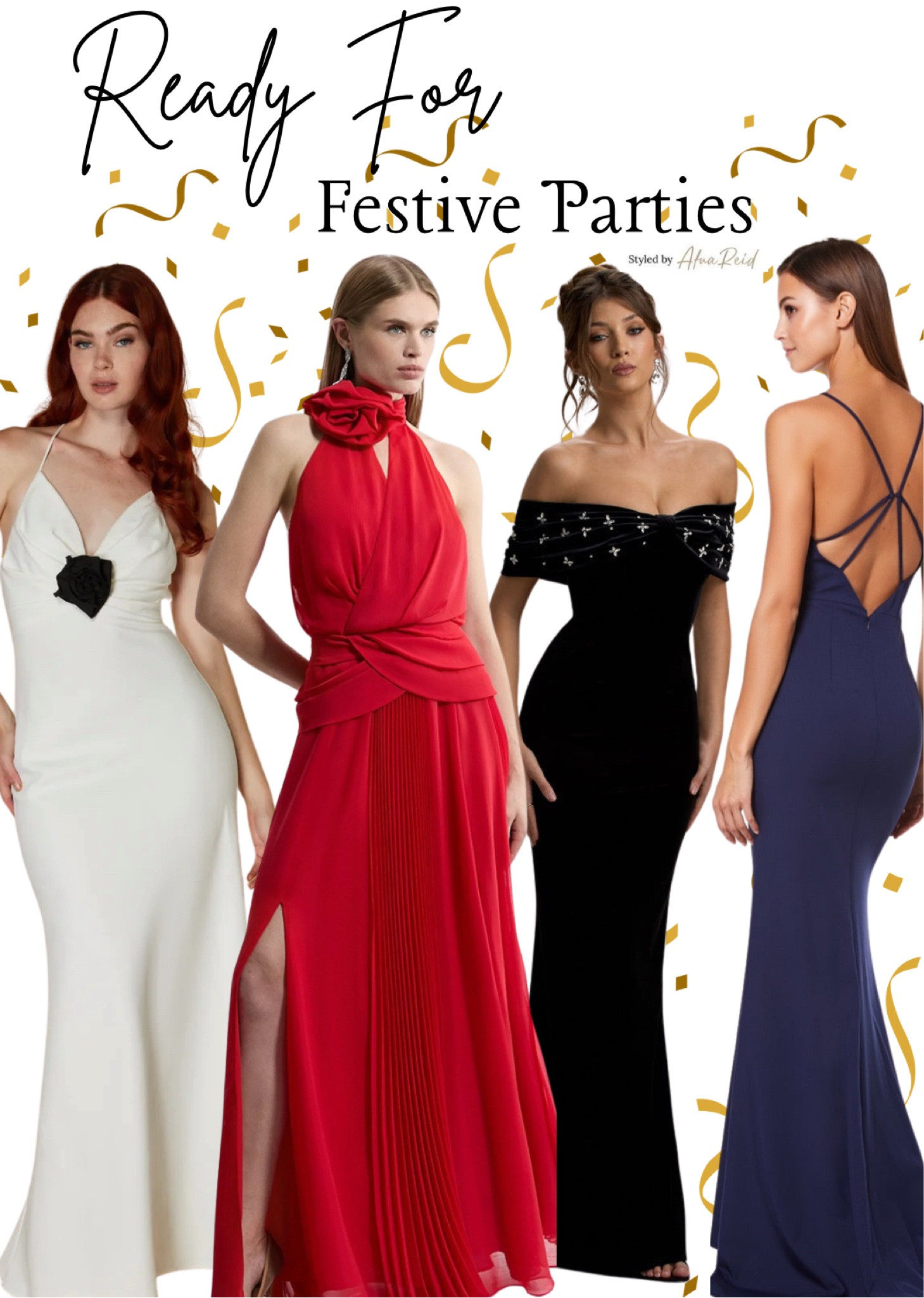 Festive gowns 

#LTKpartywear #LTKwinter #LTKeurope