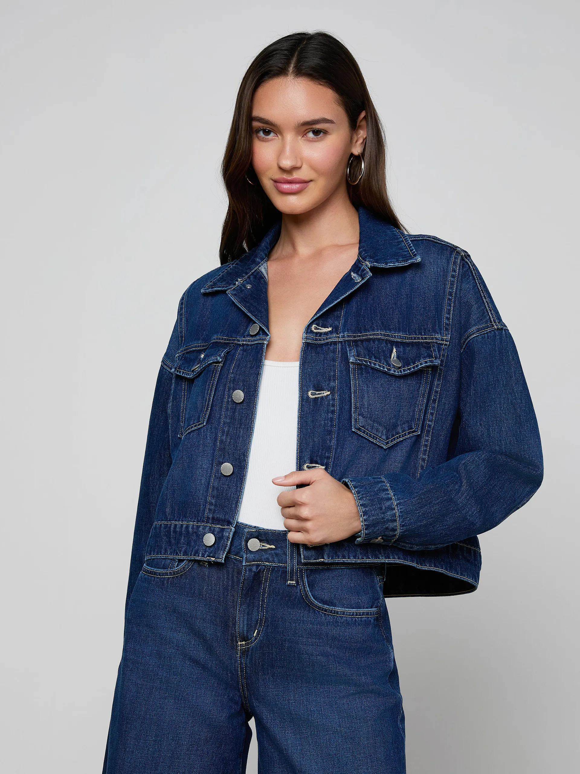 Vianney Jean Jacket in Rampart | L'AGENCE | L'Agence