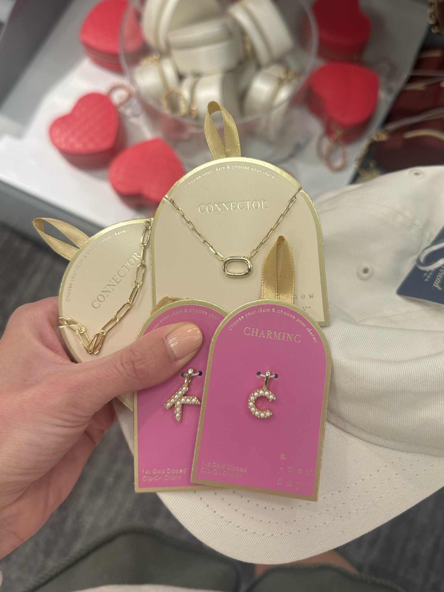 Cute Mother’s Day gift idea! Personalized charm necklace with kids/grandkids initials ✨ can also add birthstones etc 💕🫶🏻🥰 

#LTKGiftGuide