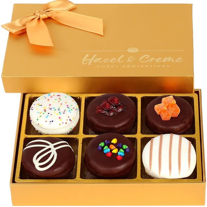 Chocolate Cookie Gift Basket - Food Gift Box - Gourmet Cookie Gift Box - Chocolate Food Gift For ... | Amazon (US)