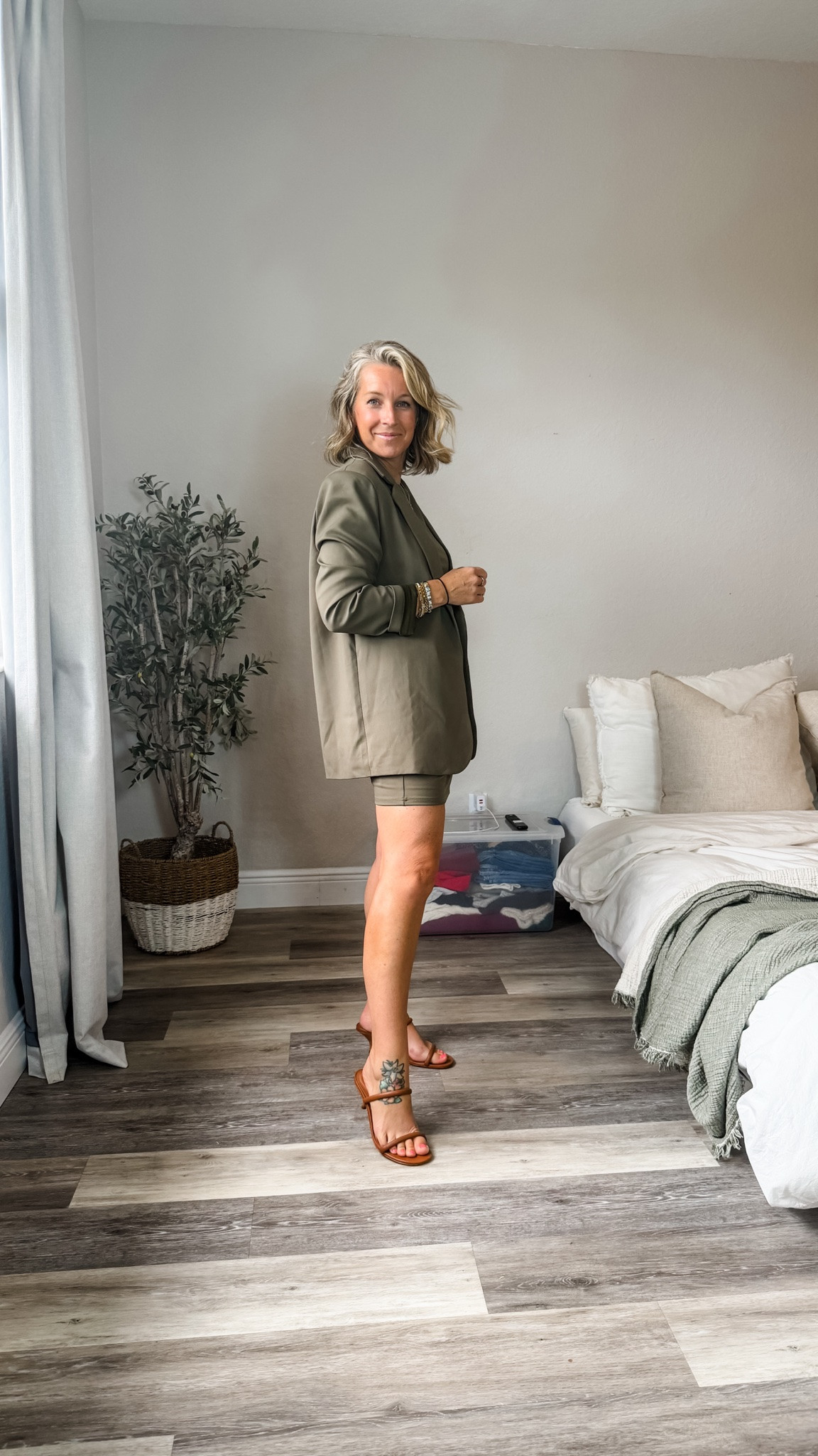 I wore this jacket for a holiday party last year with black leather pants and gold heels! It’s so stretchy, buttery smooth and versatile! I’m in mediums in it and the dress. @Cupshe

#LTKootd #LTKPetite #LTKSeasonal