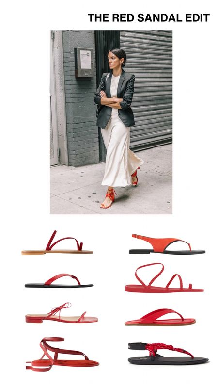 Red sandal edit | red shoes| summer 

#LTKeurope #LTKuk #LTKsummer
