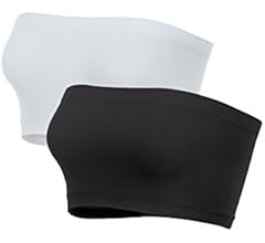 Kurve Seamless Bandeau Tube top - UV Protective Fabric, Rated UPF 50+ (Non-Padded) -Made in USA- | Amazon (US)