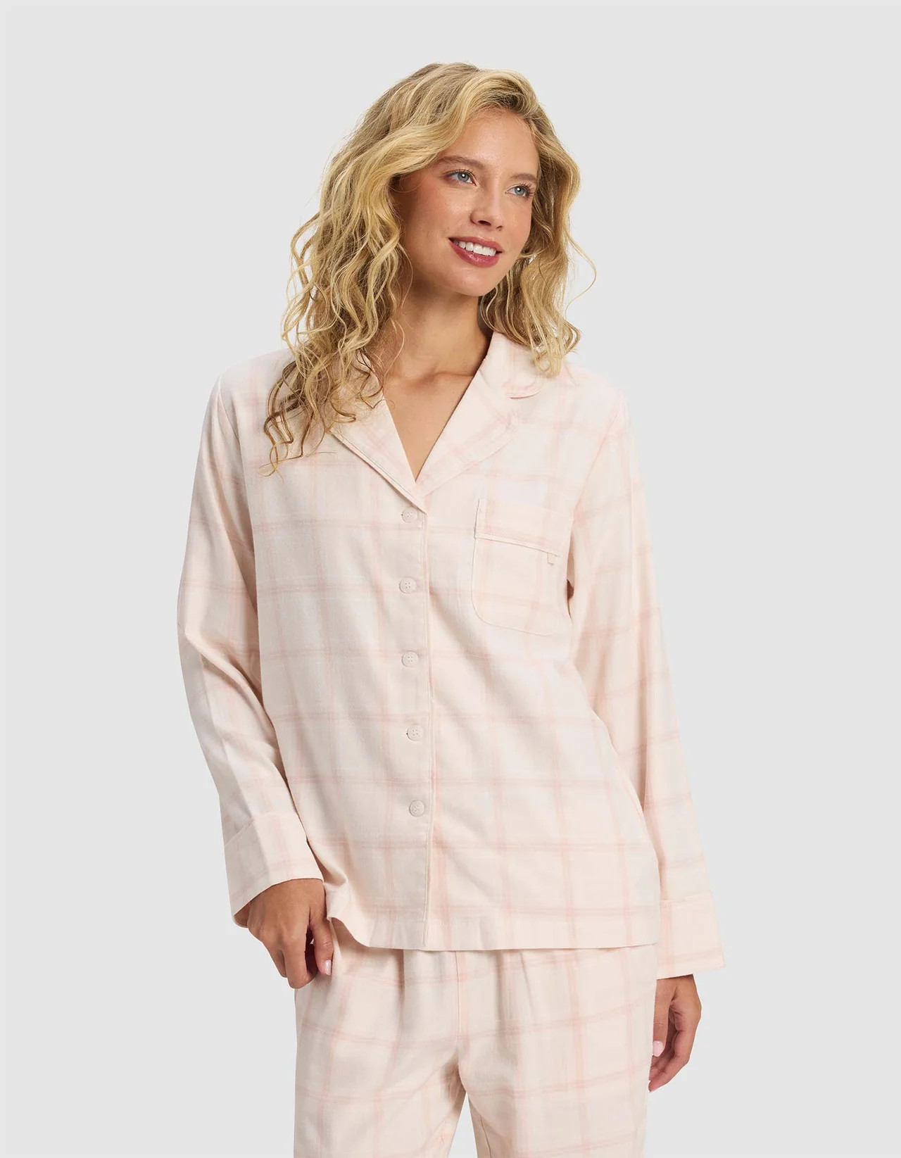 Women's Farmhouse Long Sleeve Pajama Set | Cozy Earth