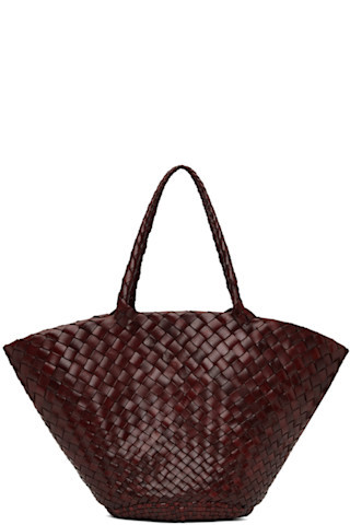 Burgundy Egola Tote | SSENSE