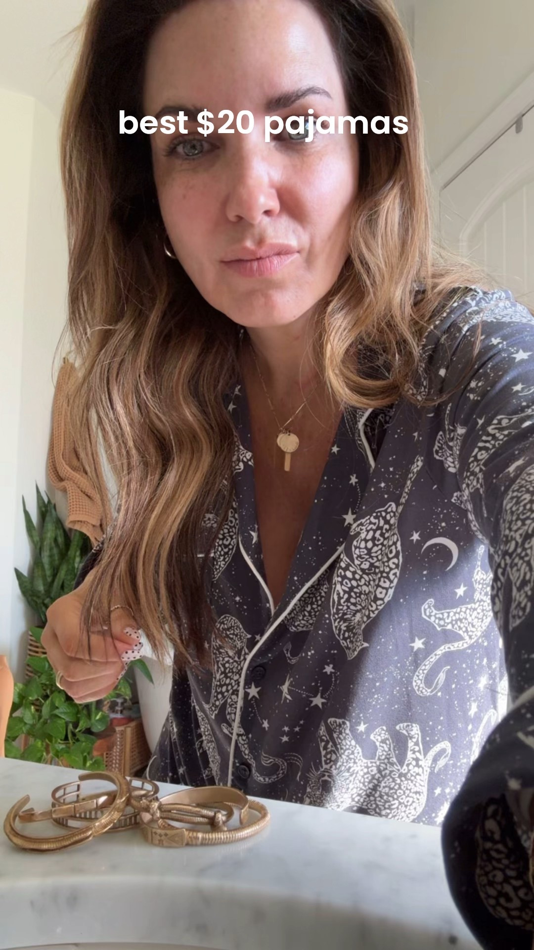 Best $20 pajamas!! So soft & feels so luxe!! Wearing size medium. 

#LTKOver40 #LTKFindsUnder50