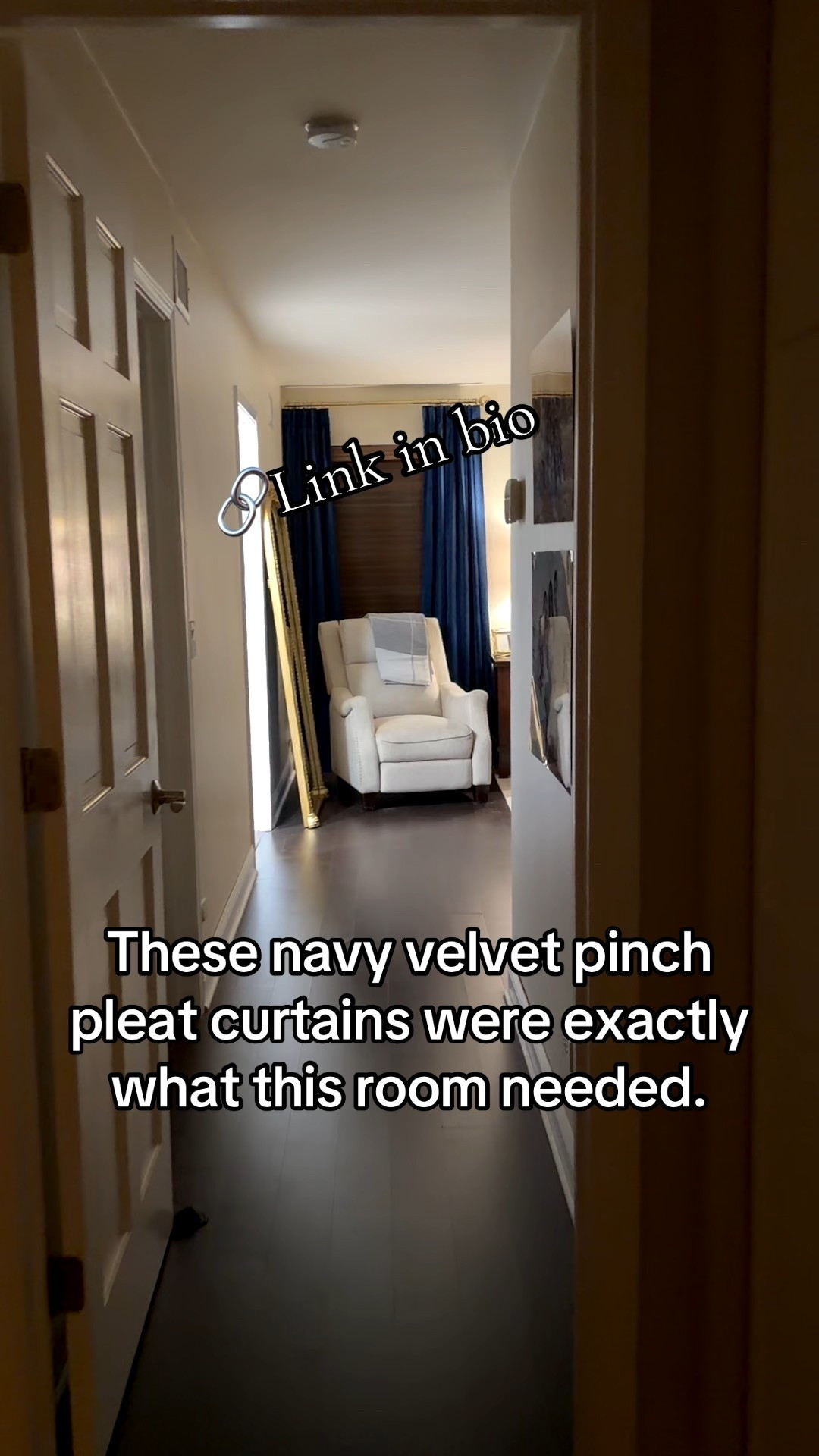 These navy velvet pinch pleated curtains really warmed up my bedroom and added the layer that was missing. Simple, classic, and such an easy upgrade. I love how they turned out.

If you’re looking for something similar, shop this post  

What do you think of the change?

#LTKSeasonal #LTKHome #LTKFindsUnder100