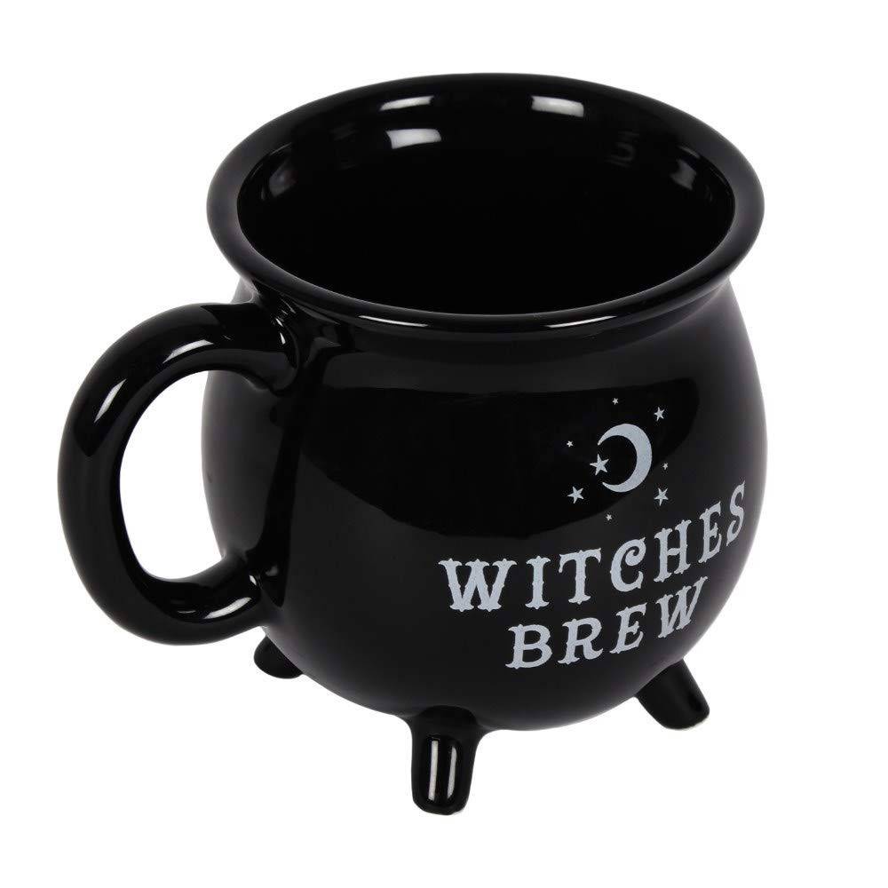 Pacific Giftware Witches Brew Black Ceramic Cauldron Mug | Amazon (US)