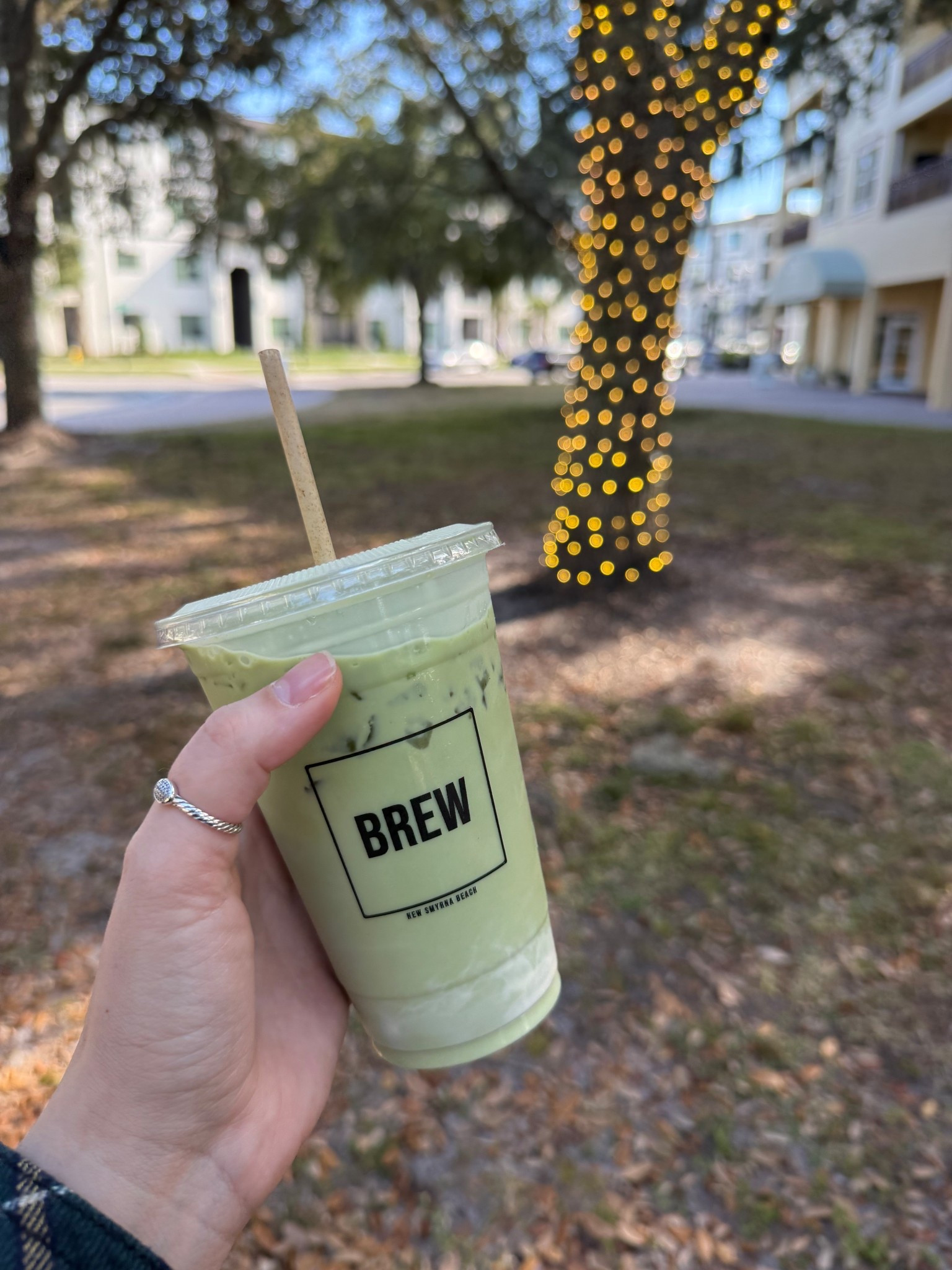 Eggnog matcha🍵🎄✨ I’ll try all the holiday matcha drinks🎁

#LTKHoliday #LTKdayinmylife