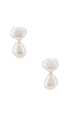 SHASHI Carter Drop Earring in Silver from Revolve.com | Revolve Clothing (Global)
