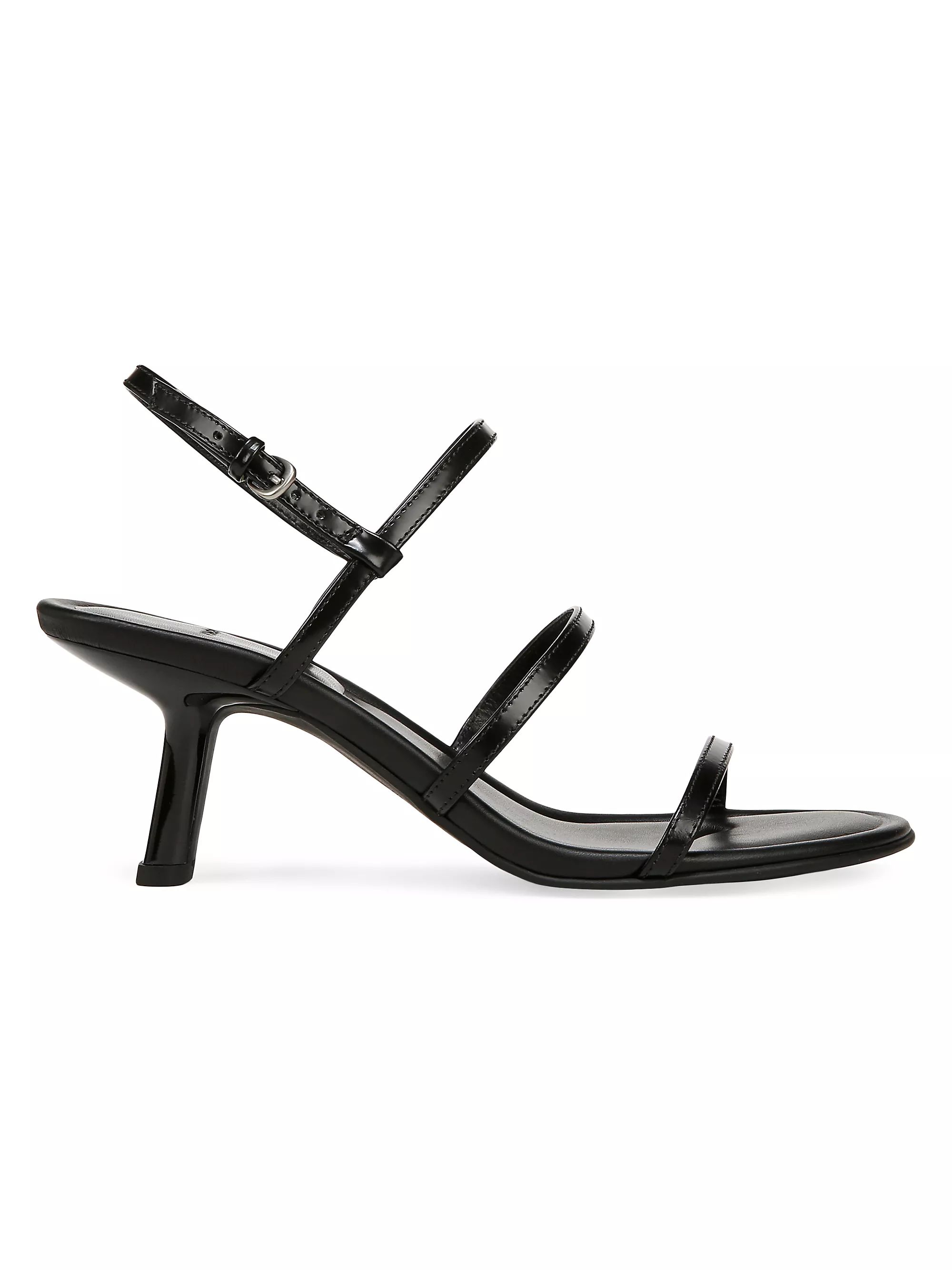 Shop Vince Josie Leather Caged Sandals | Saks Fifth Avenue | Saks Fifth Avenue