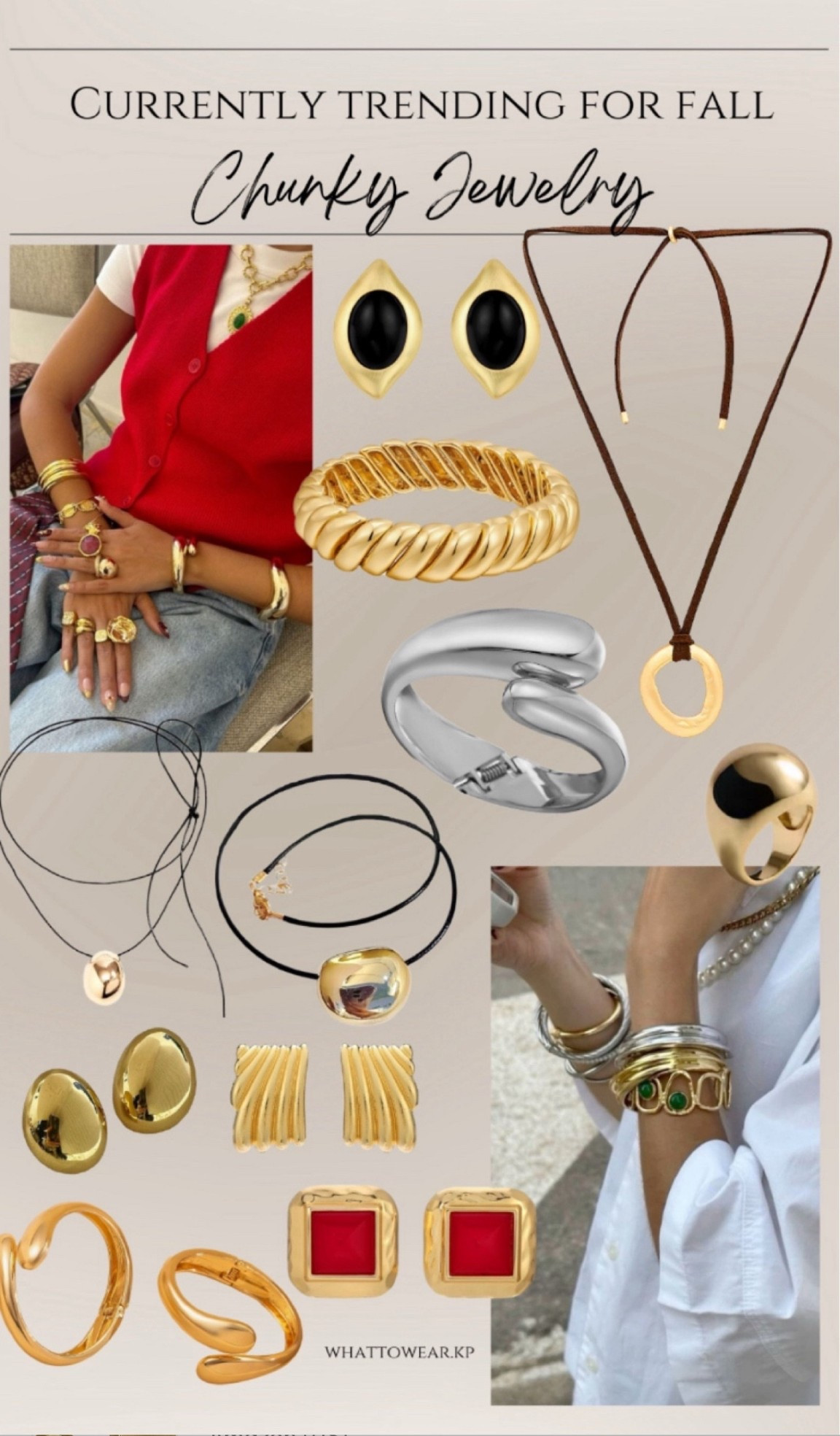 Fall outfit, jewelry for fall, chunky jewelry 

#LTKSeasonal #LTKStyleTip #LTKSaleAlert