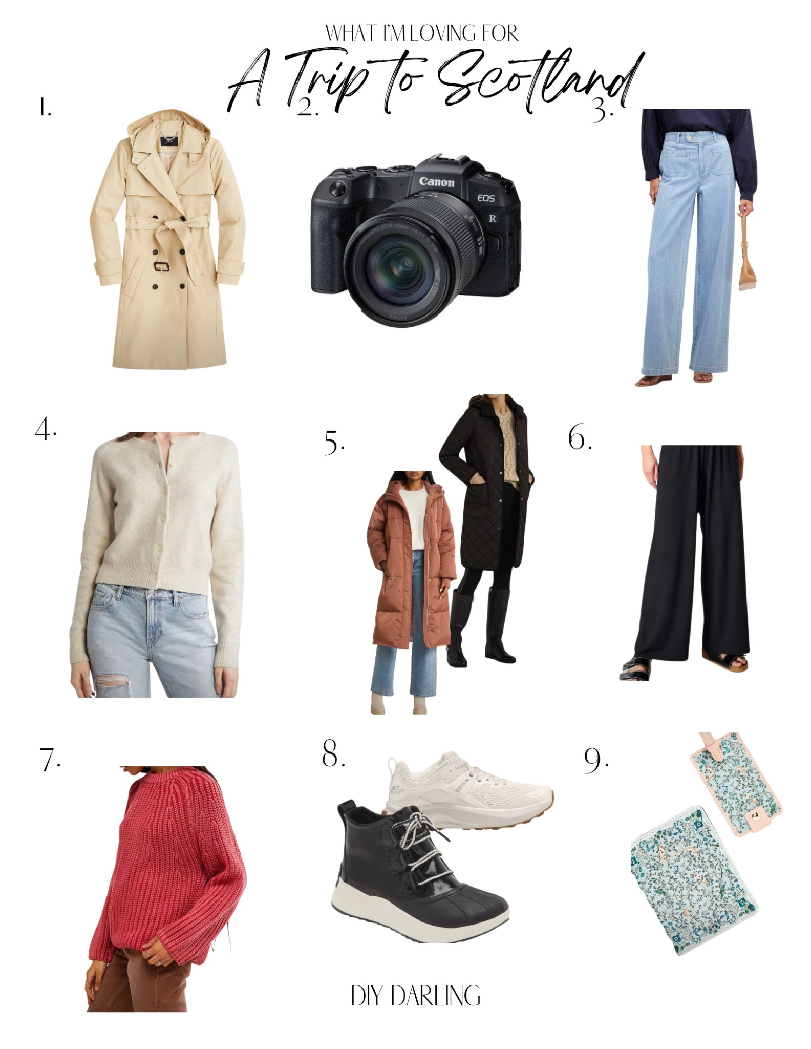 A packing list for a trip to Scotland, with so many Nordstrom sale pieces!

#LTKSaleAlert #LTKxNSale #LTKTravel