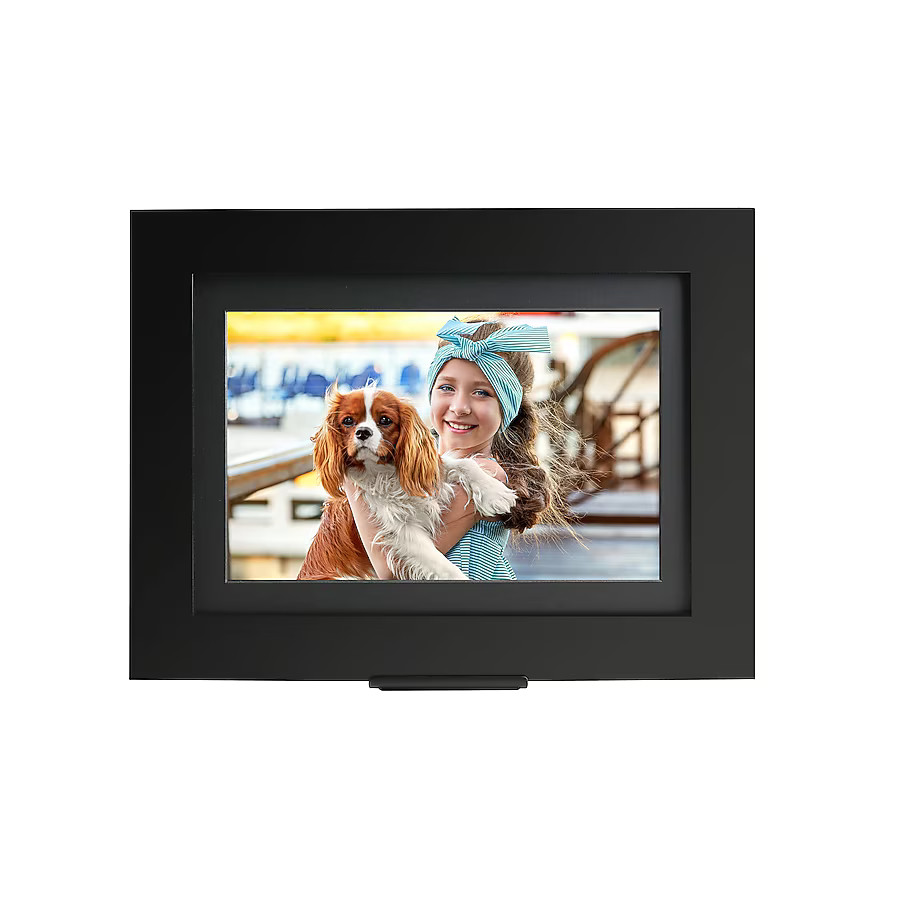 Brookstone Black Composite ( Digital picture frame | Lowe's