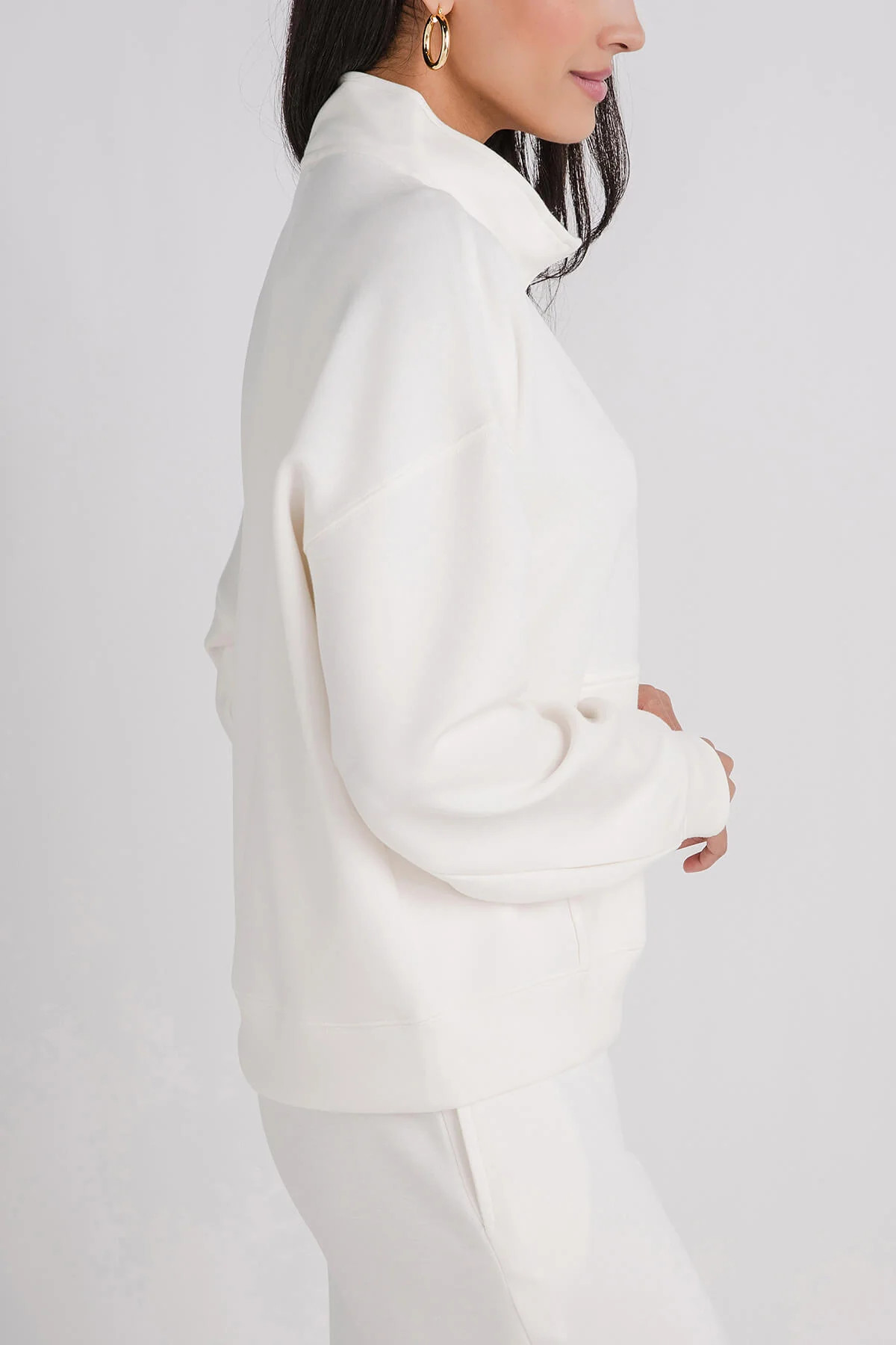 Ocean Drive Cloud Fleece 1/4 Zip Sweatshirt | Social Threads