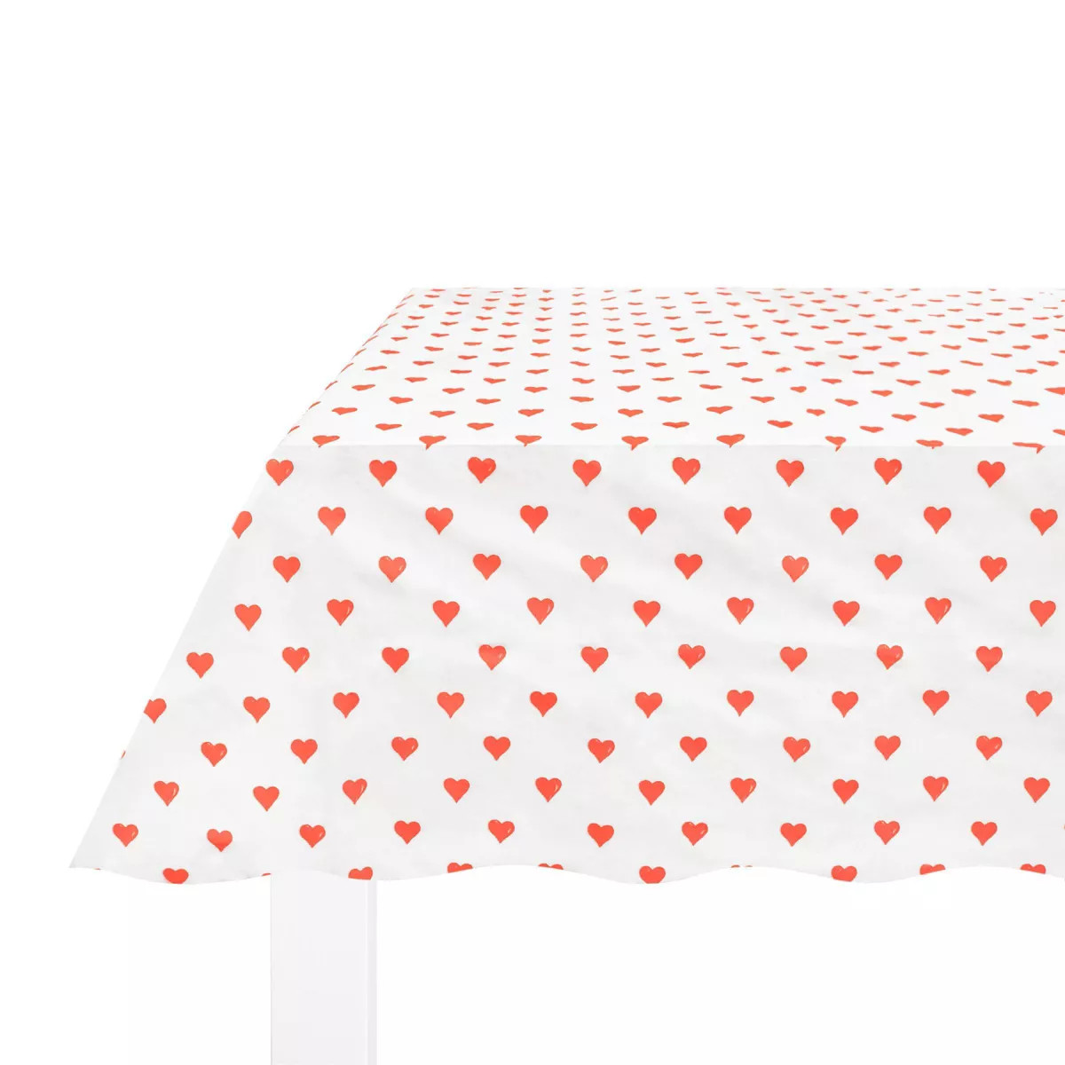 Valentine's Day Heart Shaped Table Cover - Spritz™ | Target