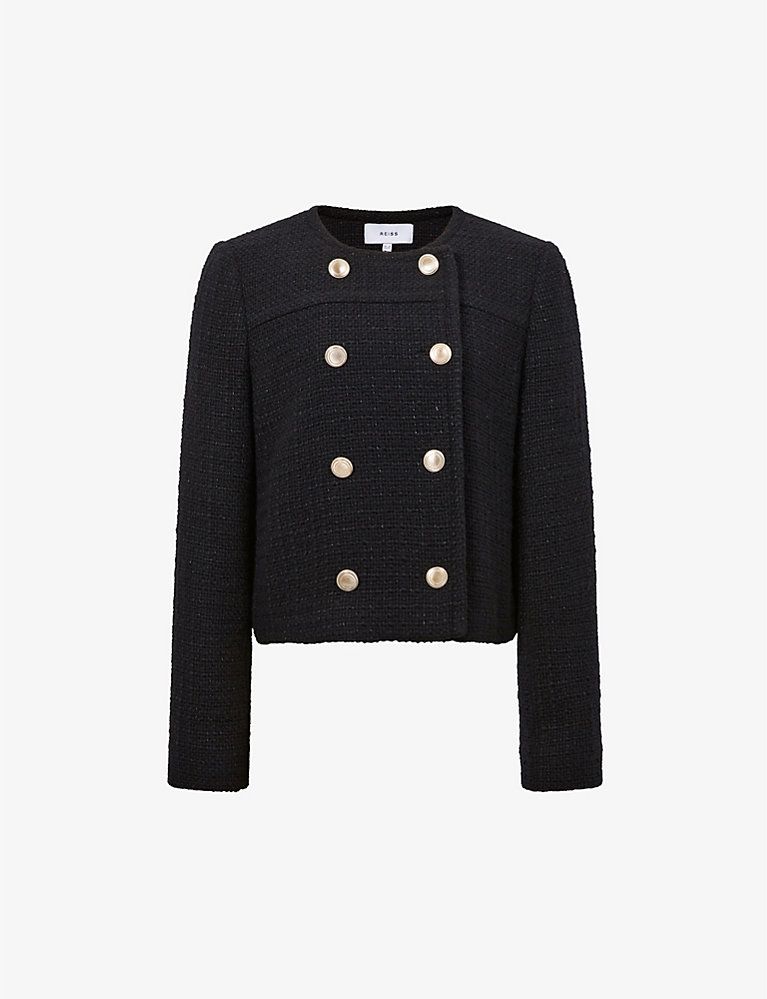 Esmie cropped woven jacket | Selfridges