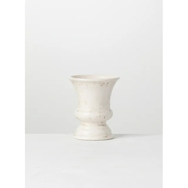 Sullivans Urn Vase 6"H Off-White | Walmart (US)