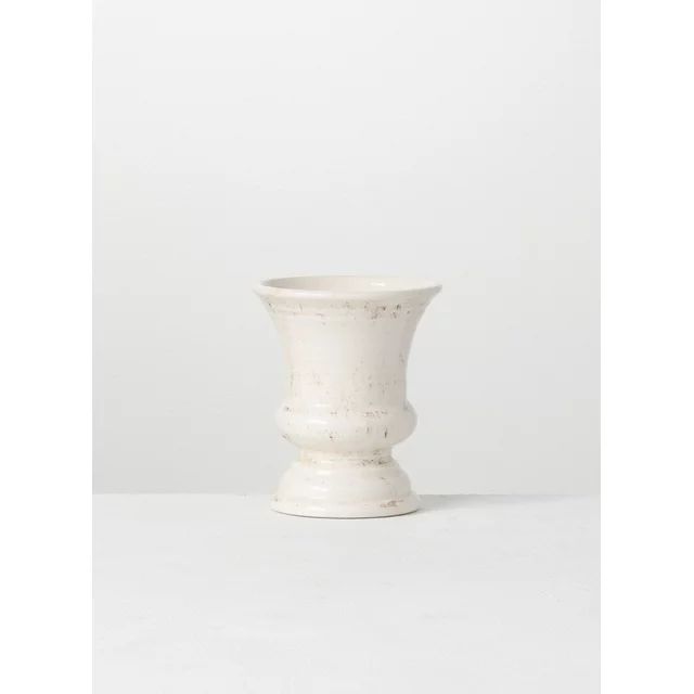 Sullivans Urn Vase 6"H Off-White | Walmart (US)
