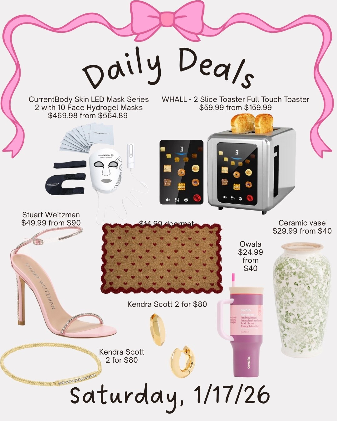 Daily deals 

#LTKFindsUnder100 #LTKSaleAlert #LTKFindsUnder50
