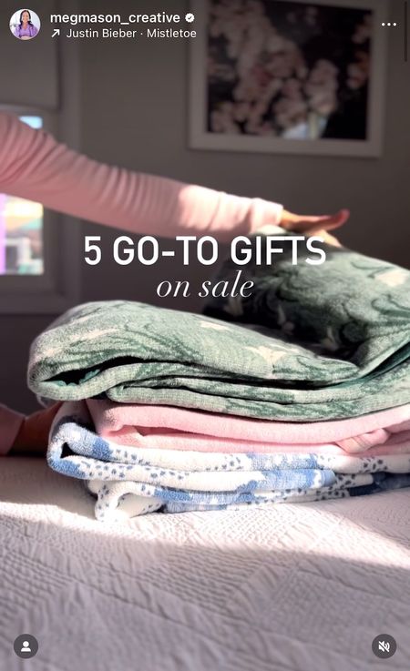 5 favorite go-to gifts on sale! These are all products I own and love and also ones that I have gifted in the past. They are always well receive!! 

20% off ChappyWrap blankets in adult and kids’ sizes. Super soft and comfy, no piling, machine-washable.

20% off Alice Walk - The softest pullovers, sweatshirts, and sweaters. I cannot rave about these enough! My lavender pullover runs a bit big, I sized down to XS.

50% off Lands’ End slippers - super soft and comfy, I own two colors! Definitely size up in these. 

25% off LAKE pajamas, lounge sets, and robes. The ultimate gift of comfort for a friend, MIL, mom, or any woman on your list. Fits TTS. 

40-60% off Lisi Lerch jewelry - this is my new favorite pair of small gold hoop earrings. Only $28! Classics

Gifts for her, gift ideas, kids, women, men, gift guide, Christmas, holiday, Black Friday, cyber Monday, sale 

#LTKCyberWeek #LTKGiftGuide #LTKfindsunder50