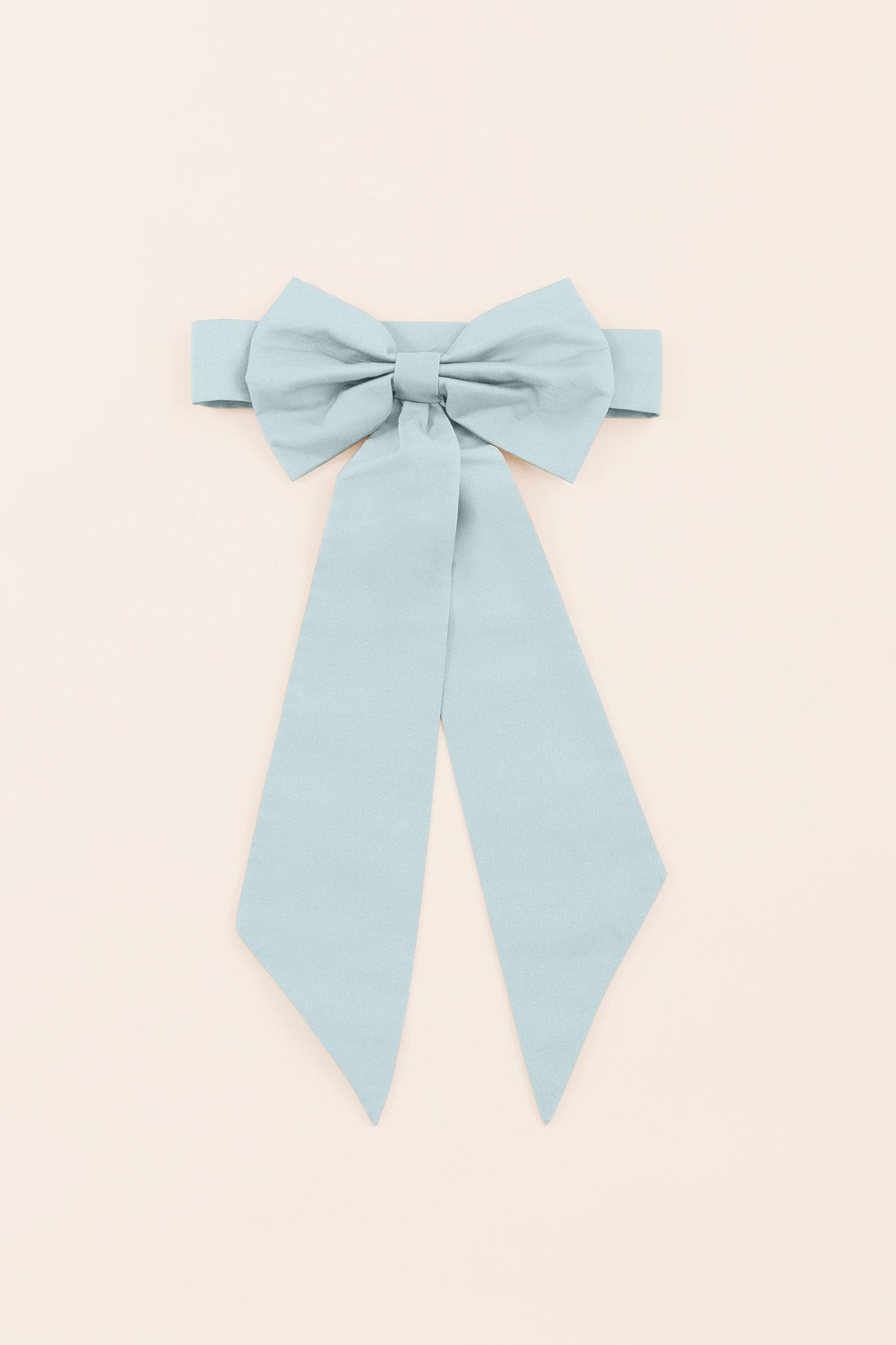 Liz Flower Girl Sash - Sateen in Mist Blue | Birdy Grey | Birdy Grey
