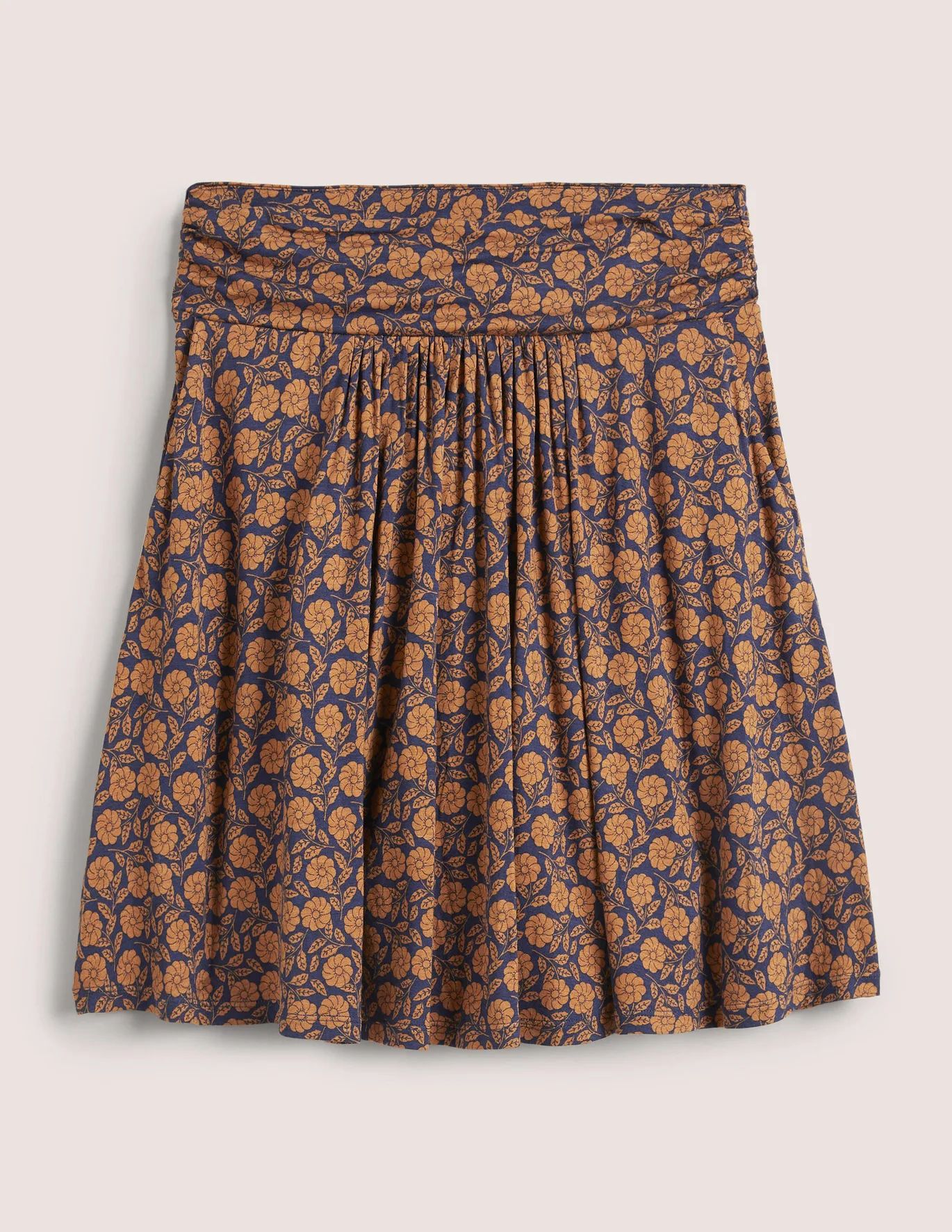 Ruched Waist Jersey Skirt | Boden (US)