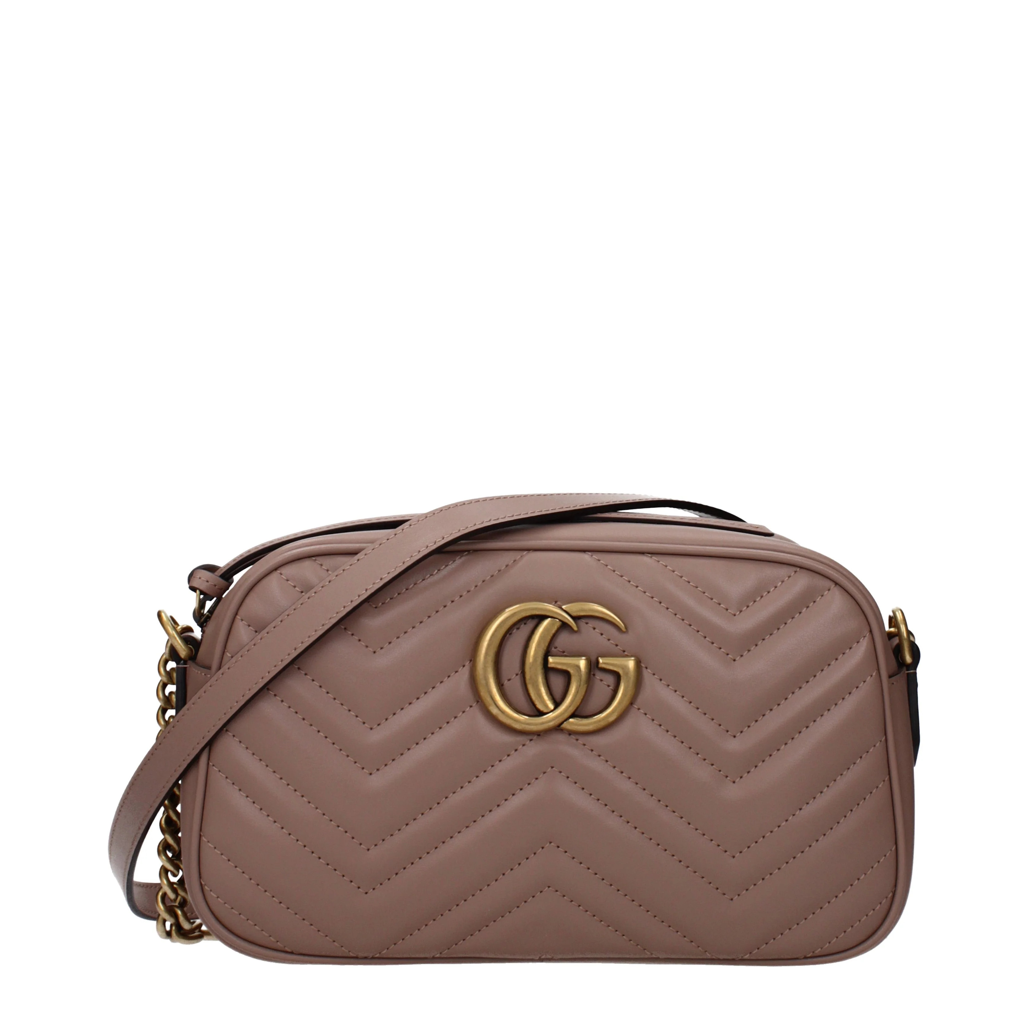 Gucci Shoulder Bags Marmont Women Leather Pink / Pink Cypria One size | Balardi