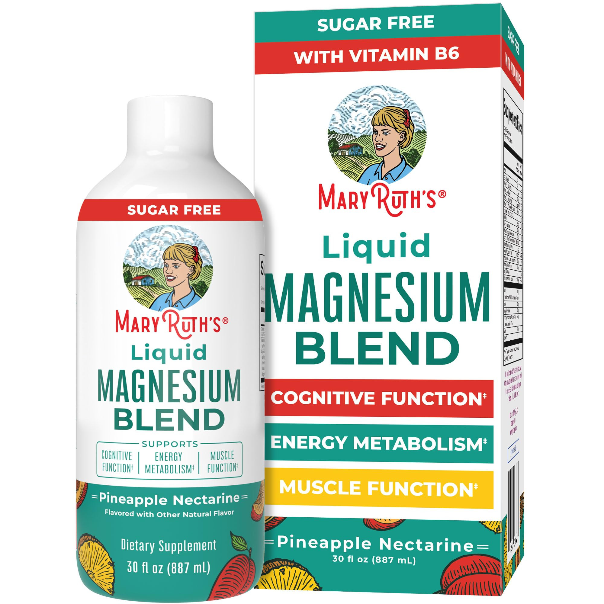 Liquid Magnesium Supplement by MaryRuth's | with Magnesium Taurate | Magnesium Malate | Ages 4 & ... | Amazon (US)