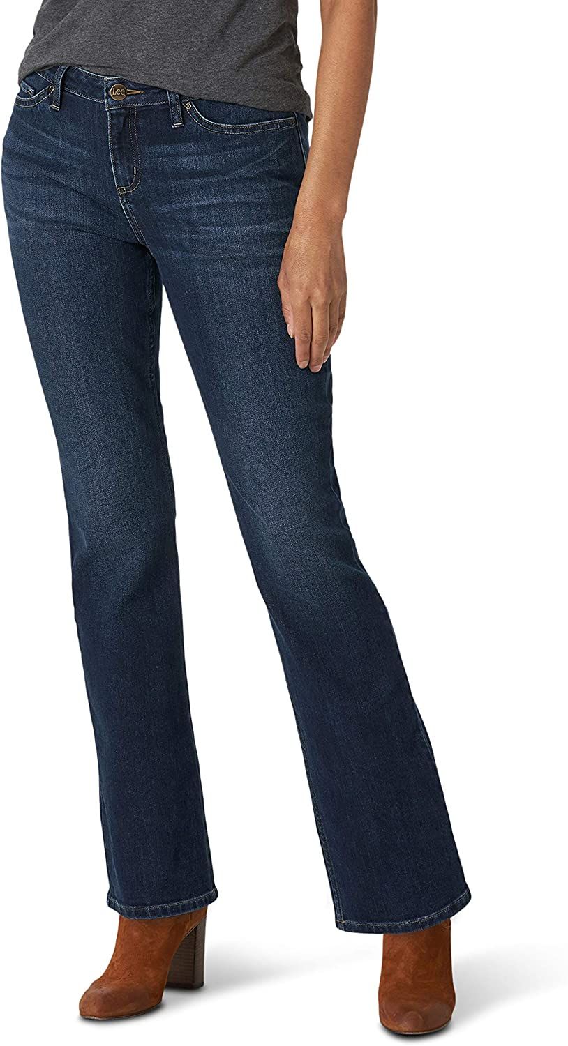 Lee Women's Petite Regular Fit Bootcut Jean | Amazon (US)