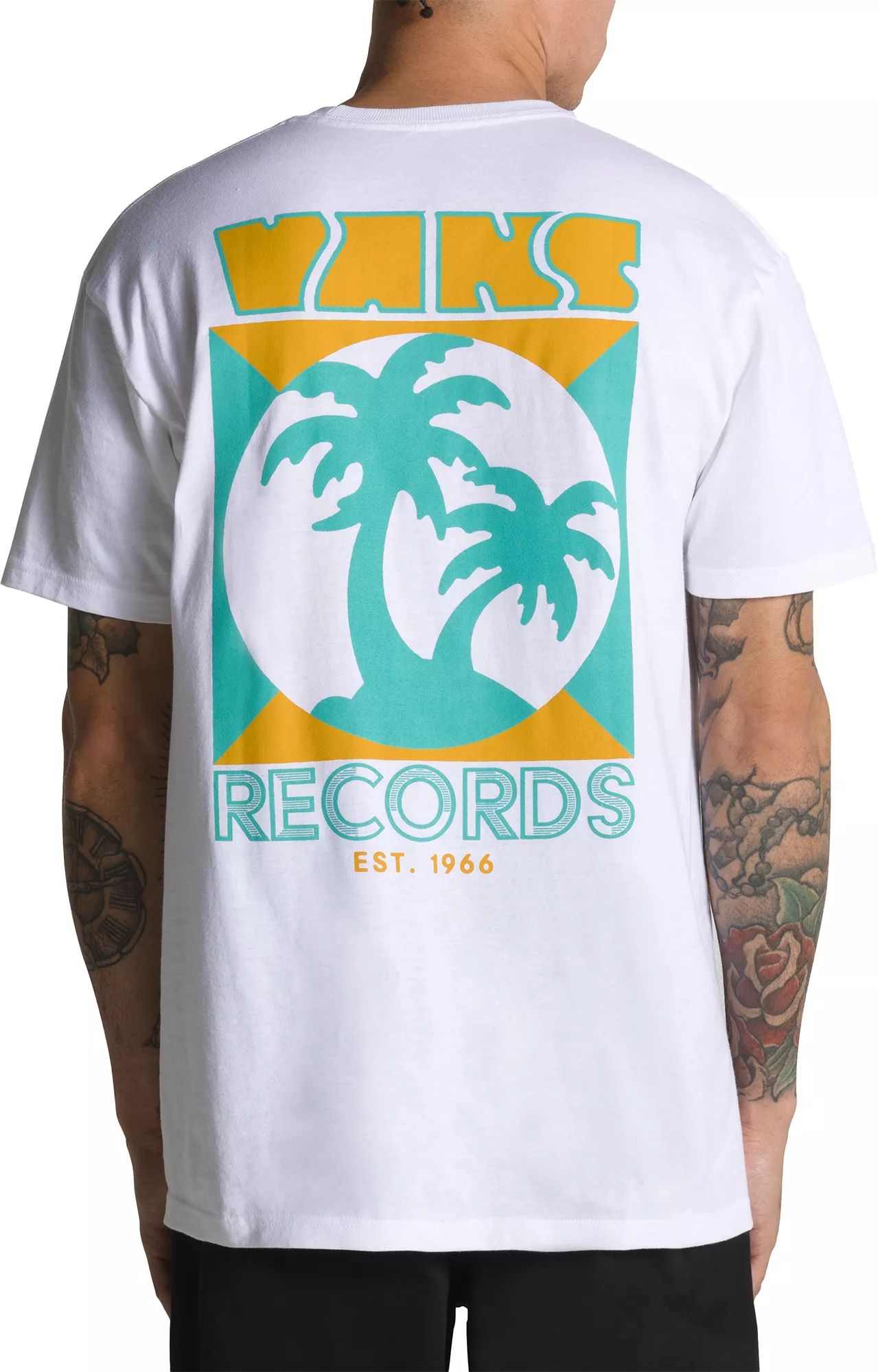 Vans Men's Records Graphic T-Shirt, Large, White | Dick's Sporting Goods