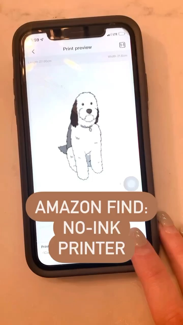 No ink thermal portable printer from Amazon! Eco friendly 

#printer #thermalprinter #amazonfinds #bestgadgets #gift

#LTKGiftGuide #LTKhome #LTKFind