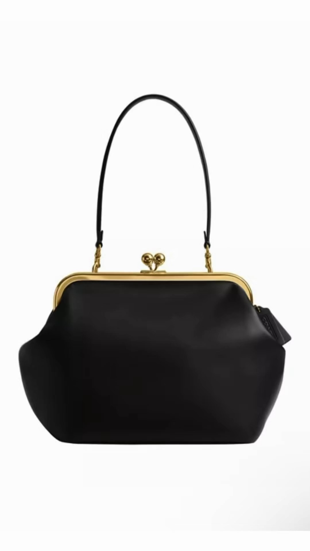 Kisslock 27 Leather Frame Bag
* Top handle, 10.5" drop
* Dimensions: 10.5"W x 7.75"D x 9.75"H

Too soon to buy? Love ‘❤️’ this post in my shop to get a price drop notification. 
🔗https://bit.ly/RBHOUSEWIFE
RealBoringHousewife on the LTK app 

#LTKootd